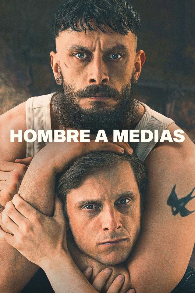 Hombre a medias